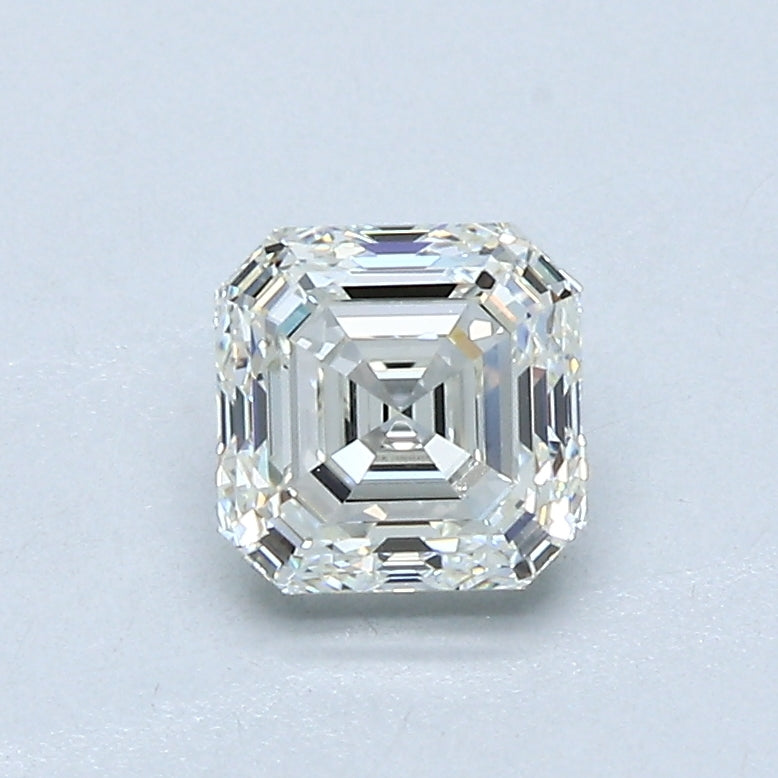 0.9ct Asscher J VVS1 Natural Diamond