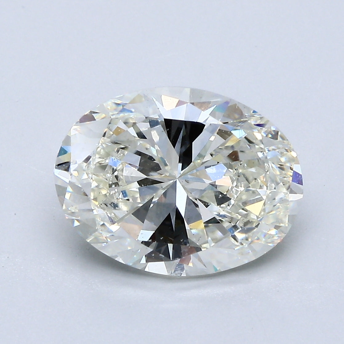 3.51ct Oval J SI1 Natural Diamond