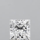 1.05ct Princess D IF Lab Grown Diamond