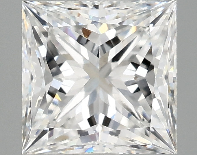 2.9ct Princess F VVS2 Lab Grown Diamond