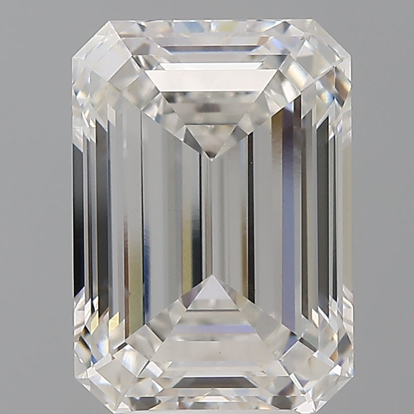 5.58ct Emerald F VS1 Lab Grown Diamond