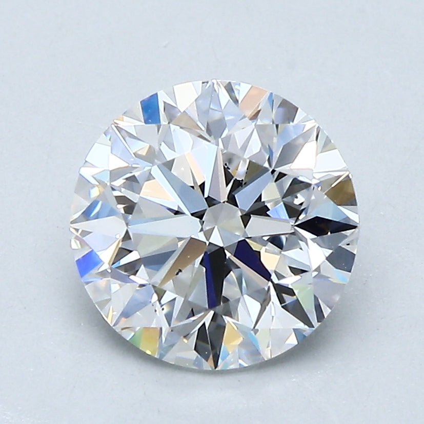 2.01ct Round D VS2 Natural Diamond