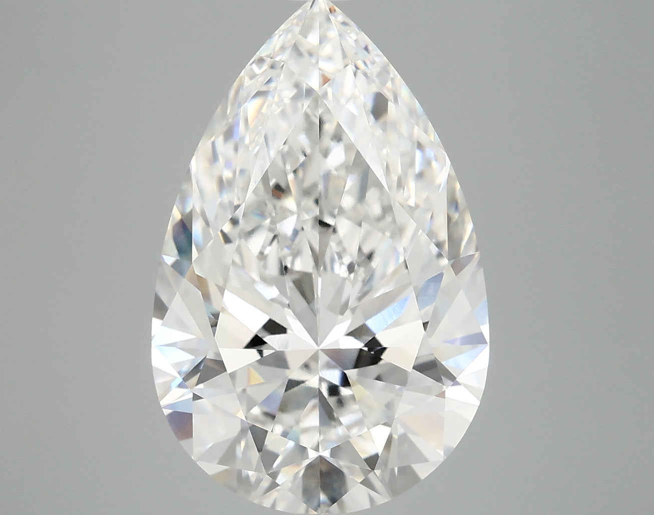 5.57ct Pear E VVS2 Lab Grown Diamond