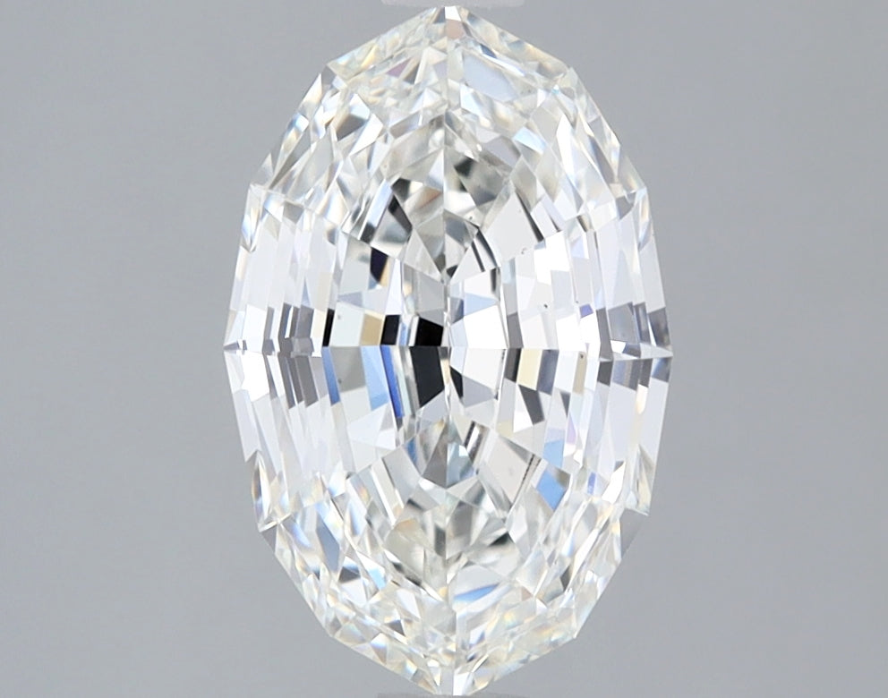 2.1ct Oval Step Cut F VS1 Lab Grown Diamond