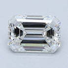 2.01ct Emerald F VS2 Natural Diamond