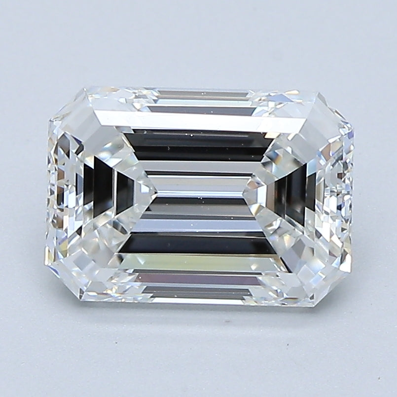 2.01ct Emerald F VS2 Natural Diamond