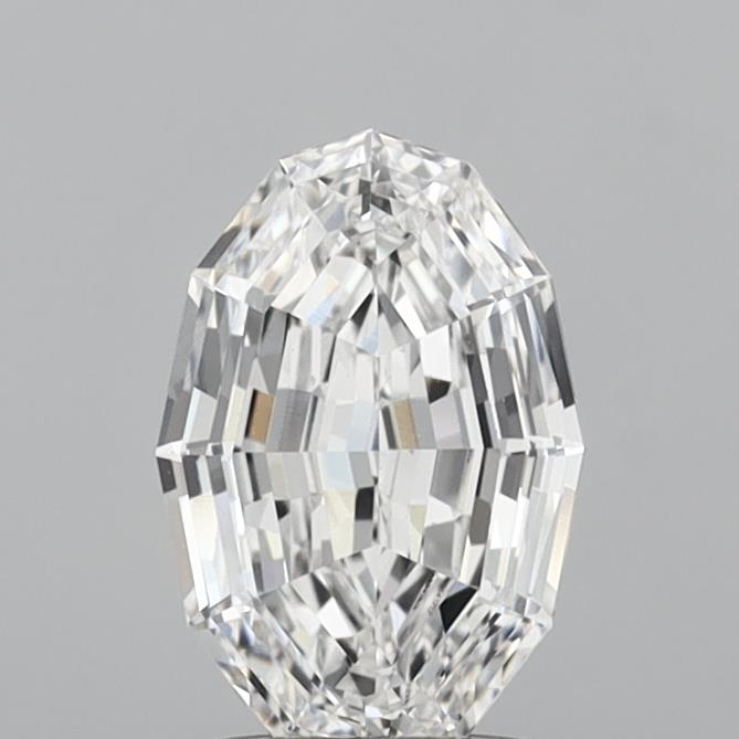 3.09ct Step Oval F VVS2 Lab Grown Diamond