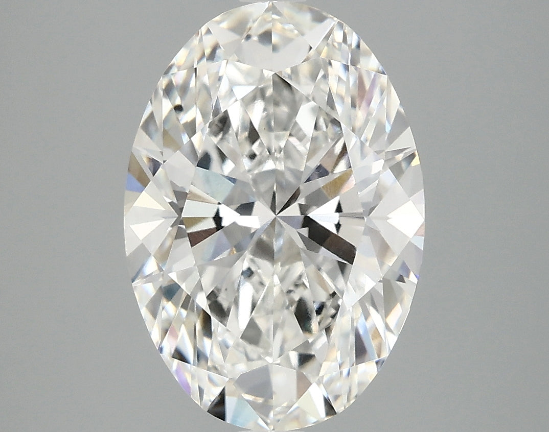 3.64ct Oval F VVS2 Lab Grown Diamond