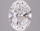 3.86ct Oval D VVS2 Lab Grown Diamond