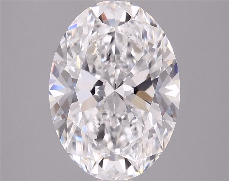 3.86ct Oval D VVS2 Lab Grown Diamond