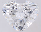 2.53ct Heart D IF Lab Grown Diamond