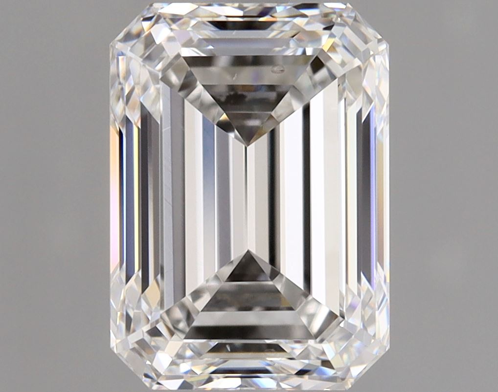 2.01ct Emerald F VS2 Natural Diamond