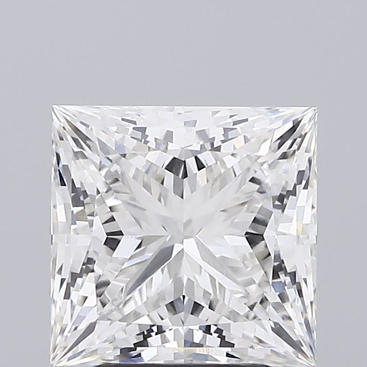 3.24ct Princess F VVS2 Lab Grown Diamond