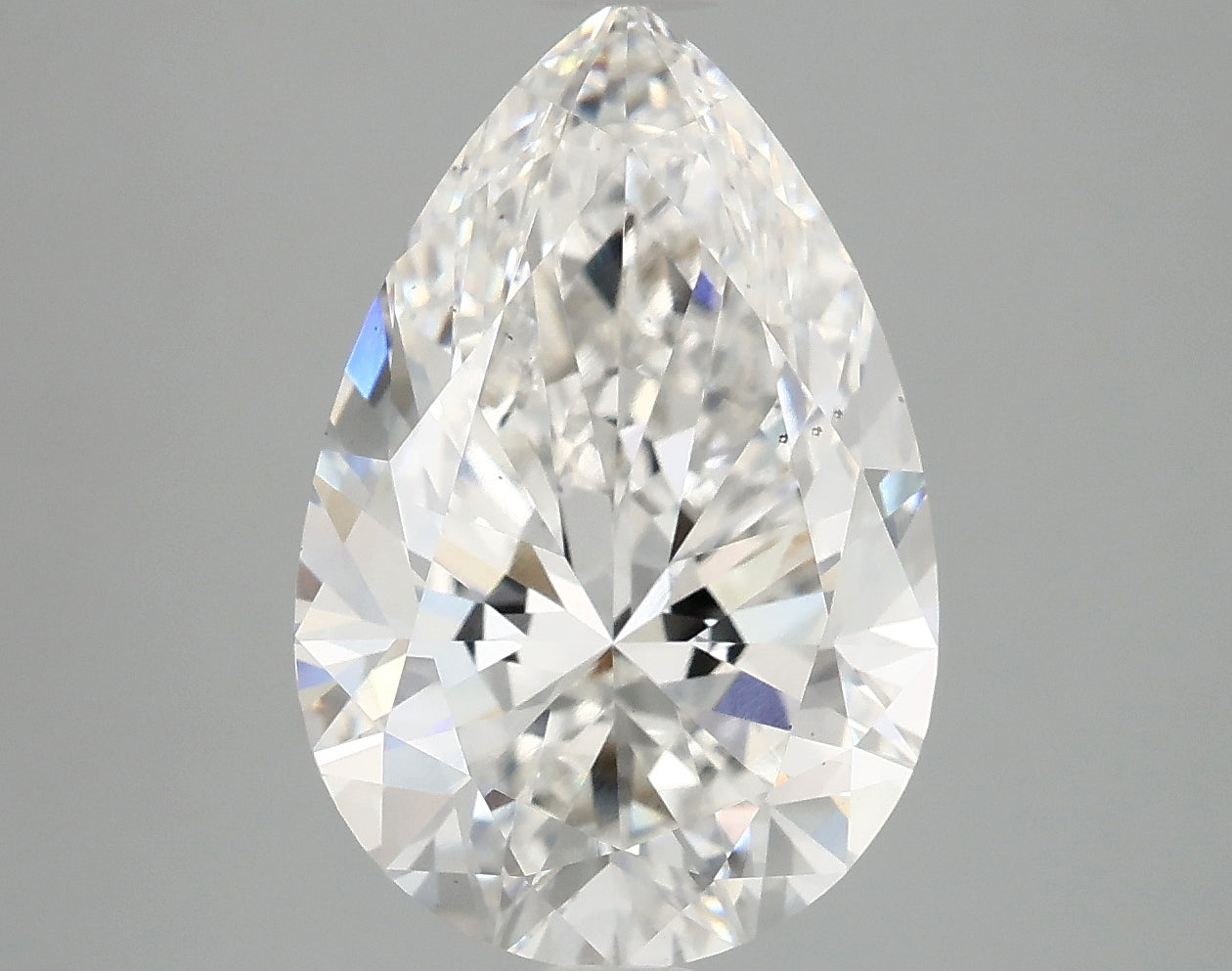 4.49ct Pear F VS2 Lab Grown Diamond