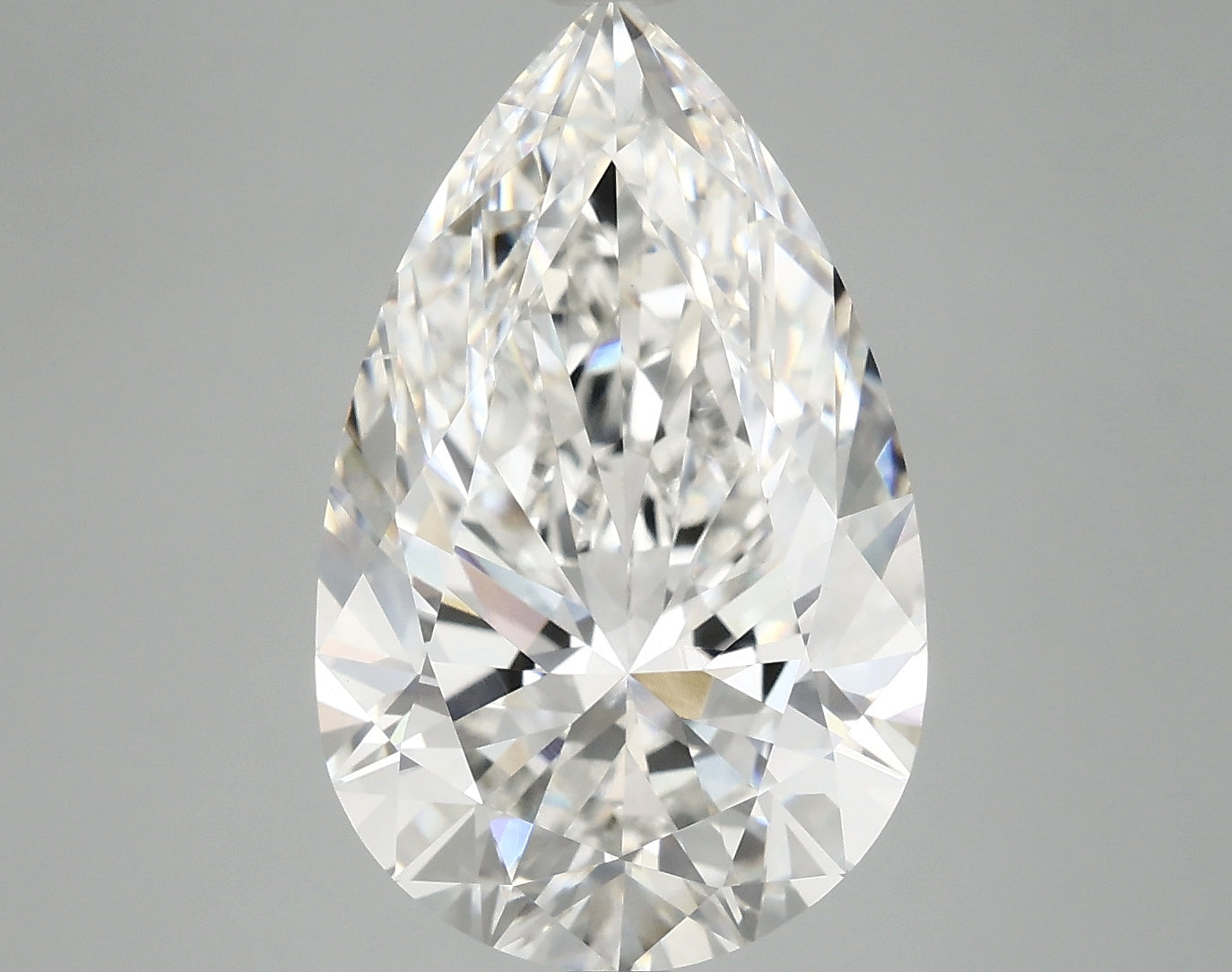 6.61ct Pear F VS2 Lab Grown Diamond