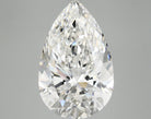 6.61ct Pear F VS2 Lab Grown Diamond