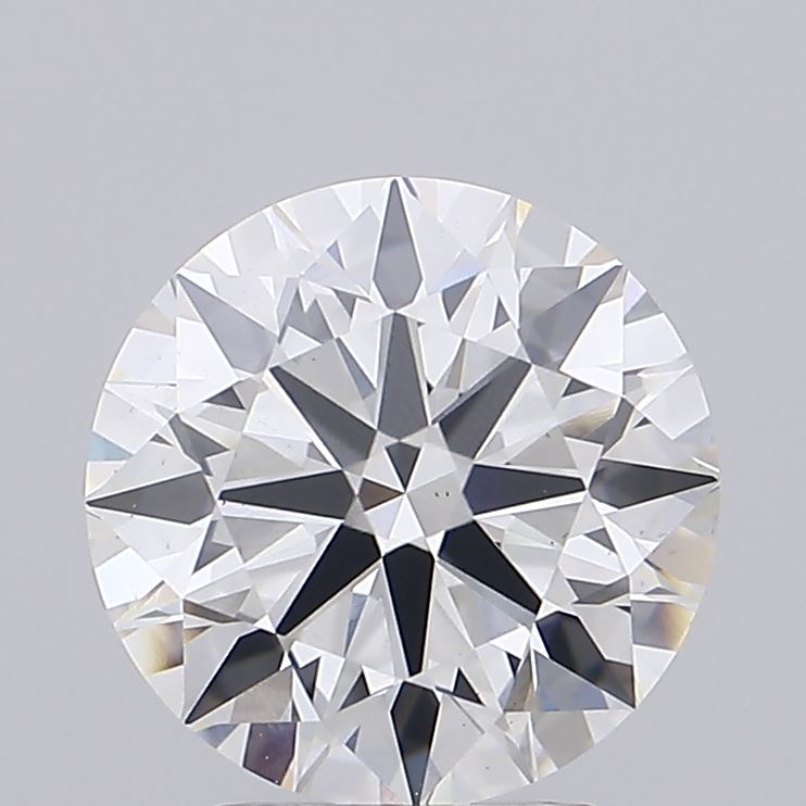 2.93ct Round F VS2 Lab Grown Diamond