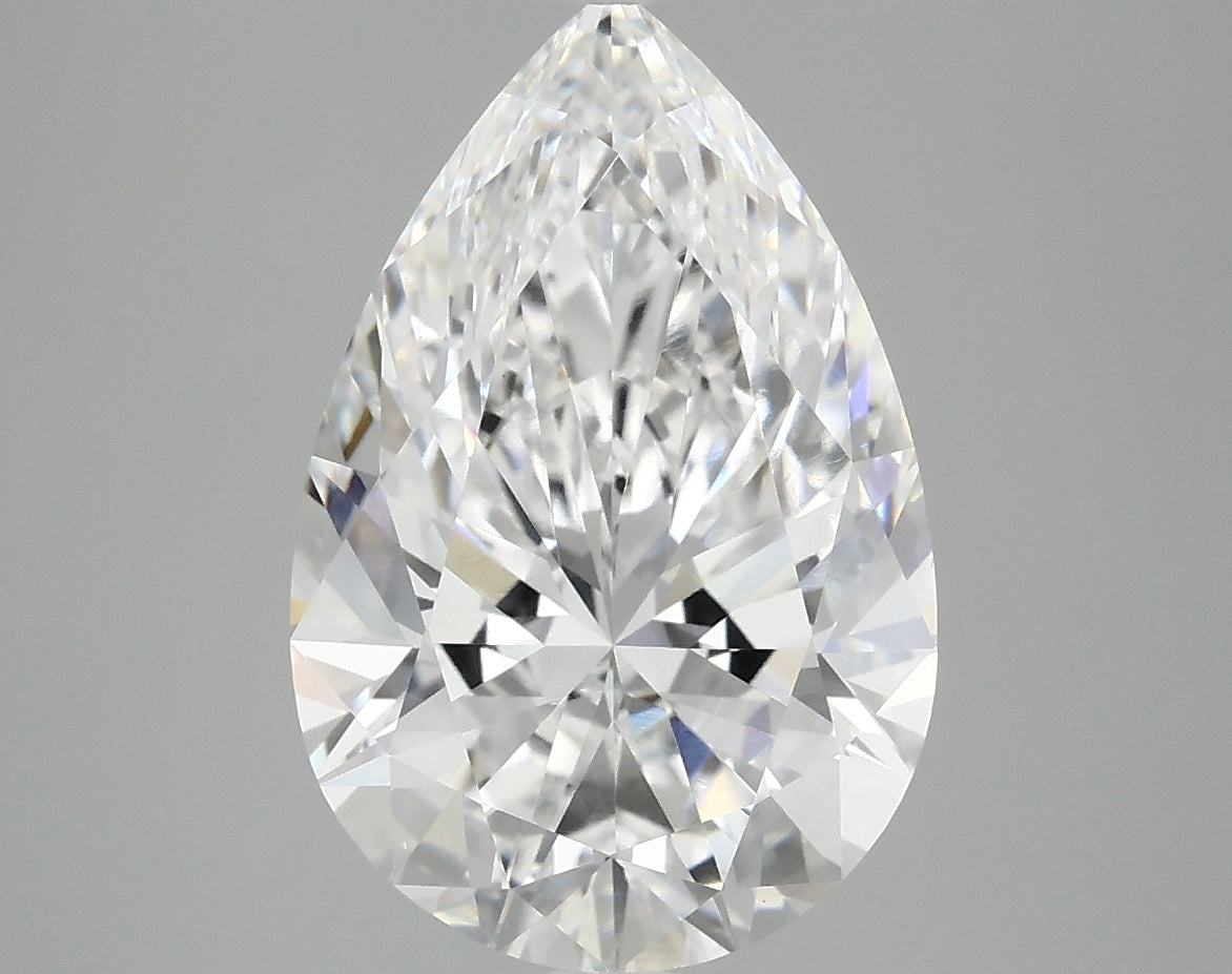 3.92ct Pear D VS1 Lab Grown Diamond