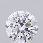 2.14ct Round D VVS2 Lab Grown Diamond