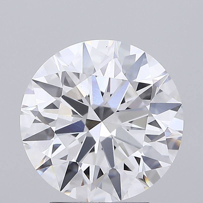 3.21ct Round E VVS2 Lab Grown Diamond