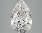 2.89ct Pear F VVS2 Lab Grown Diamond