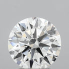 2.22ct Round F VVS2 Lab Grown Diamond