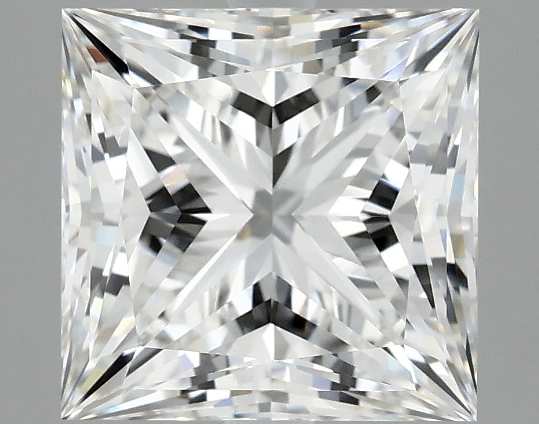 4.26ct Princess F VVS2 Lab Grown Diamond