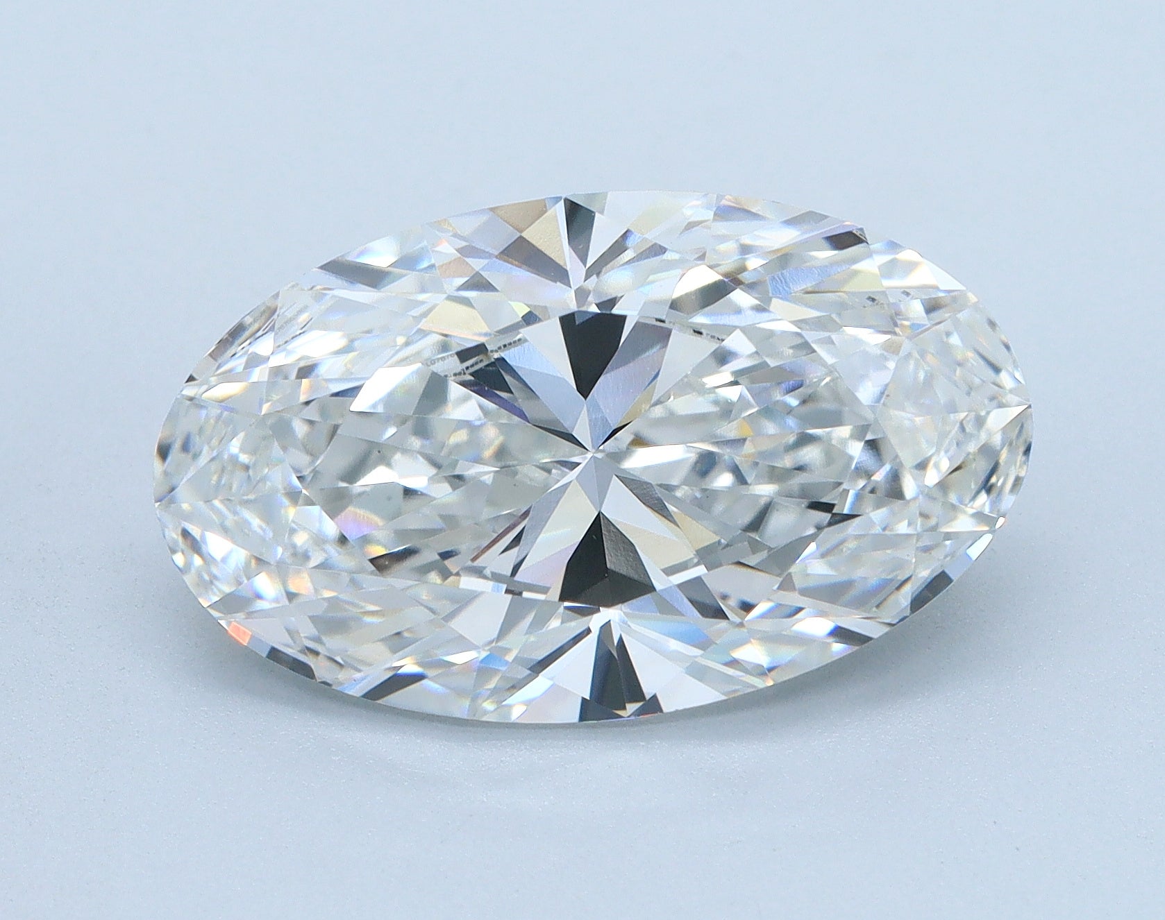 5.56ct Moval F VVS2 Lab Grown Diamond