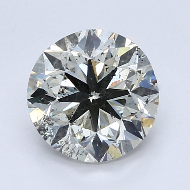 1.7ct Round J SI2 Natural Diamond