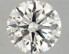 3.14ct Round F VS2 Lab Grown Diamond