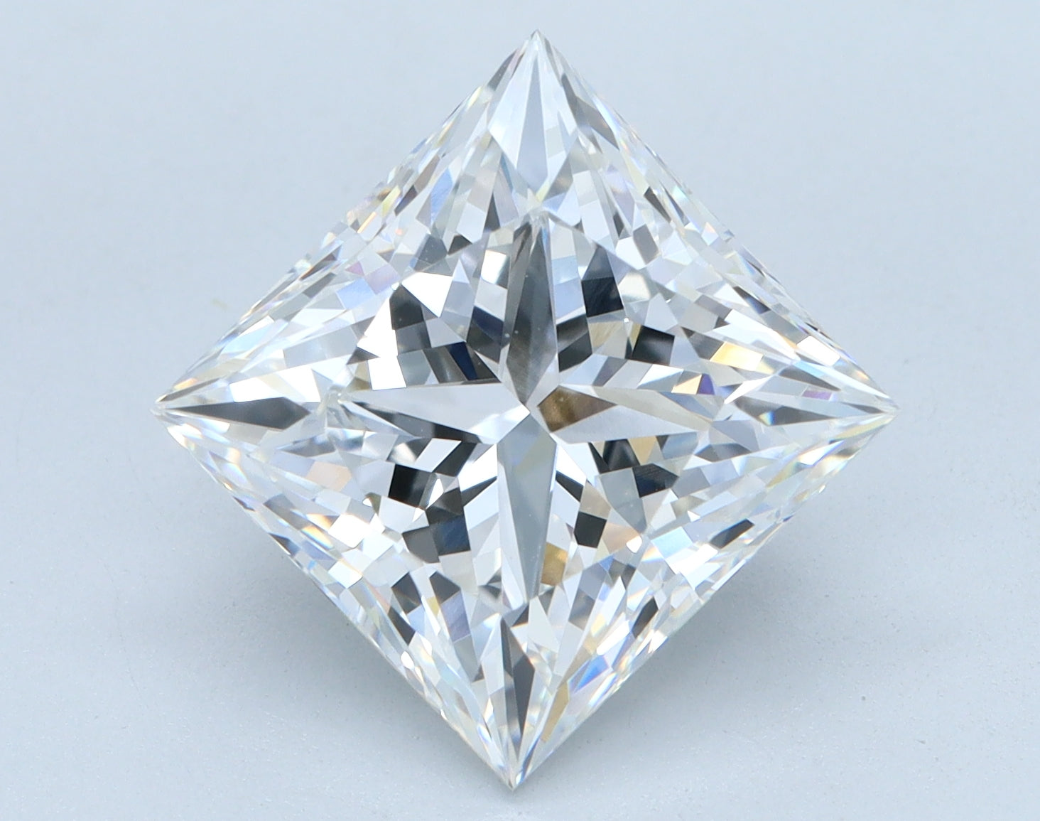 5.11ct Princess E VVS2 Lab Grown Diamond