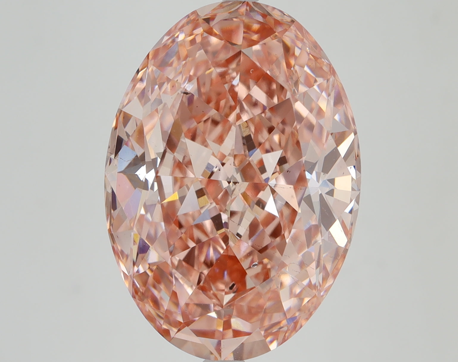 10.02ct Oval P VS2 Lab Grown Diamond