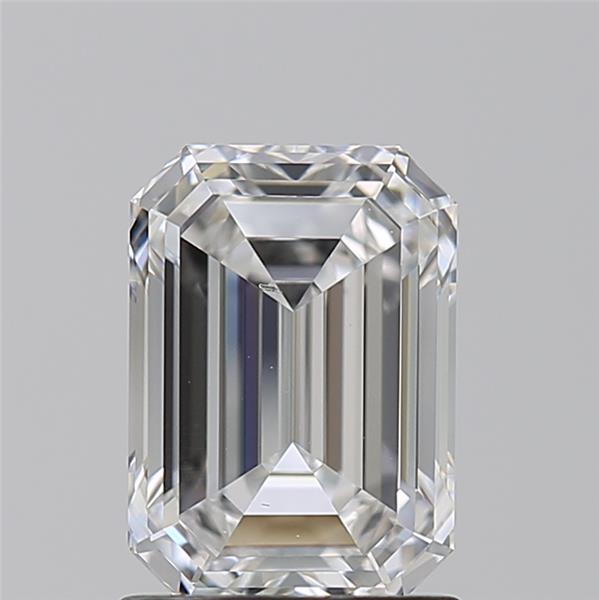 1.61ct Emerald E SI1 Lab Grown Diamond