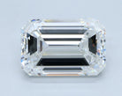 4.1ct Emerald D VS2 Lab Grown Diamond