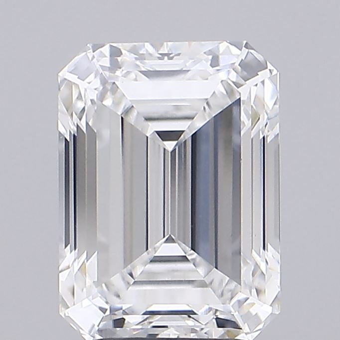 2.89ct Emerald E VVS2 Lab Grown Diamond