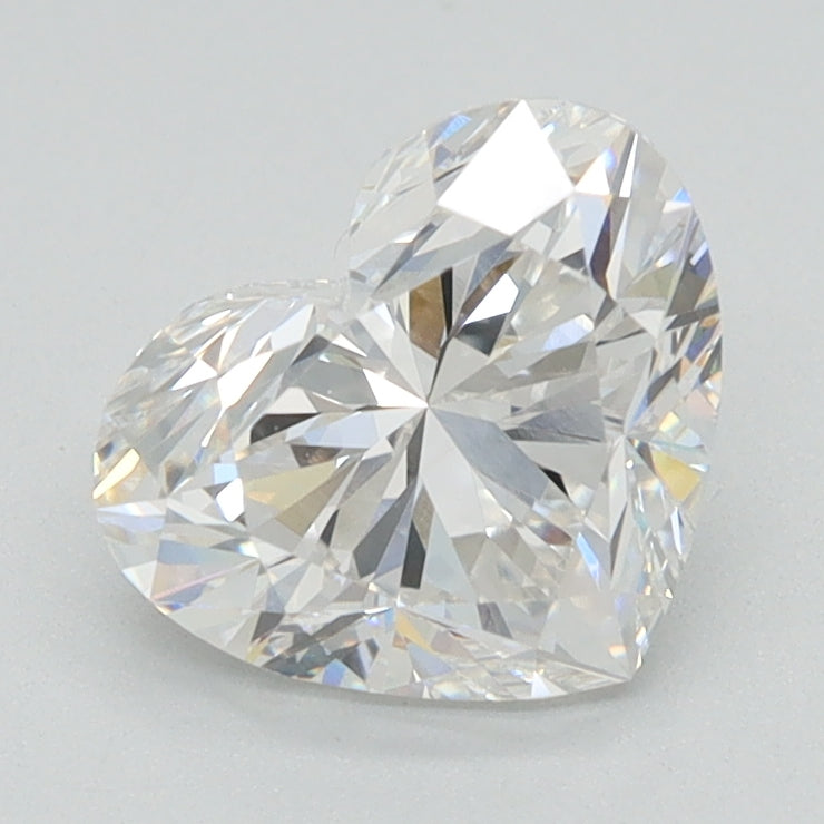 1.35ct Heart F VVS2 Lab Grown Diamond