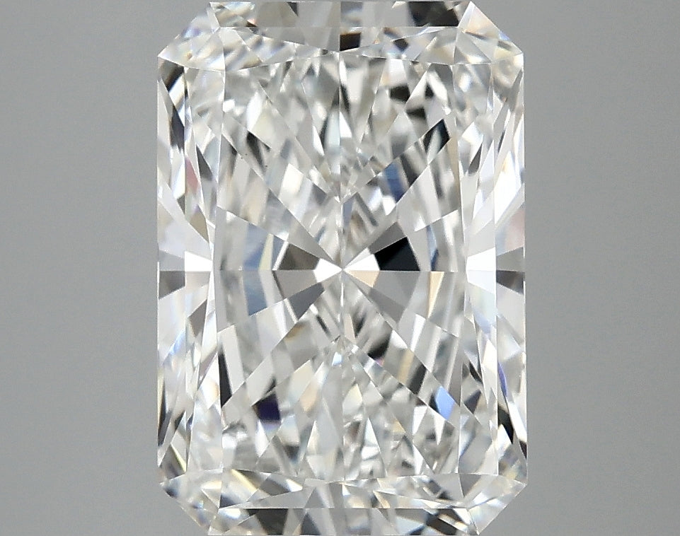 3.96ct Radiant F VVS2 Lab Grown Diamond