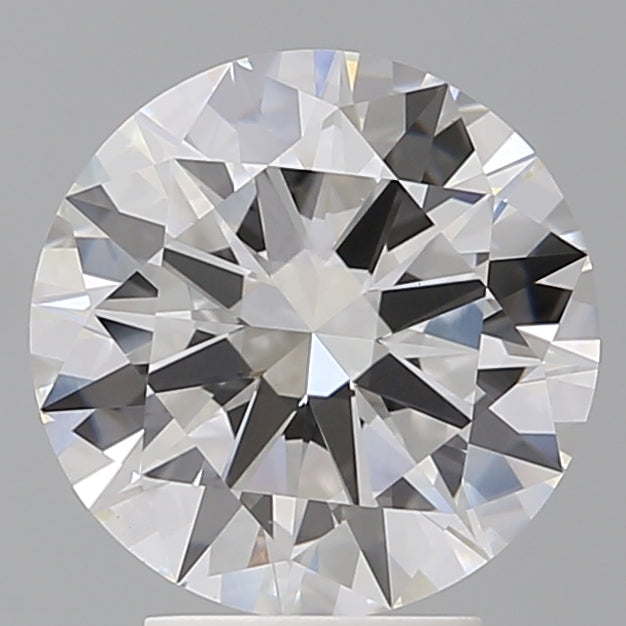 3.58ct Round F VVS2 Lab Grown Diamond