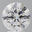 3.58ct Round F VVS2 Lab Grown Diamond