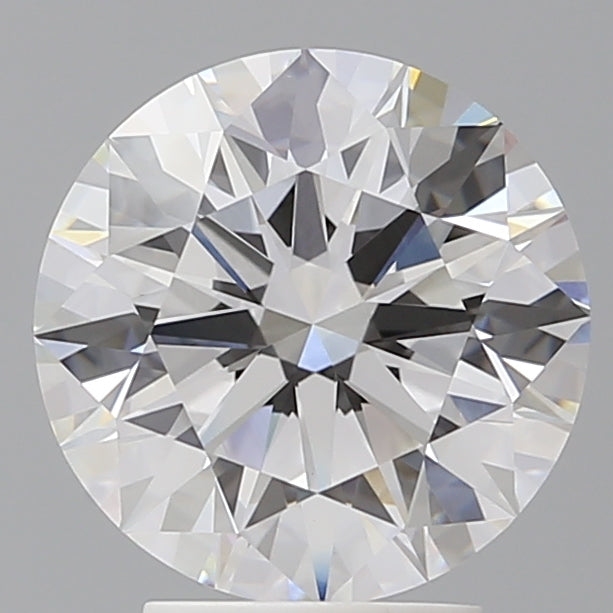 3.58ct Round F VVS2 Lab Grown Diamond