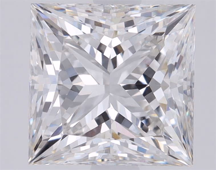 3.09ct Princess F VS1 Lab Grown Diamond