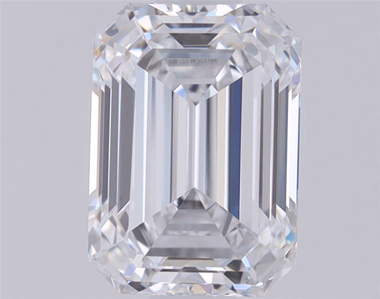 5ct Emerald D VVS1 Lab Grown Diamond