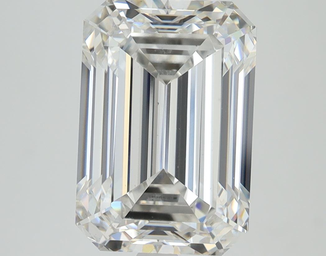 4.59ct Emerald F VS1 Lab Grown Diamond