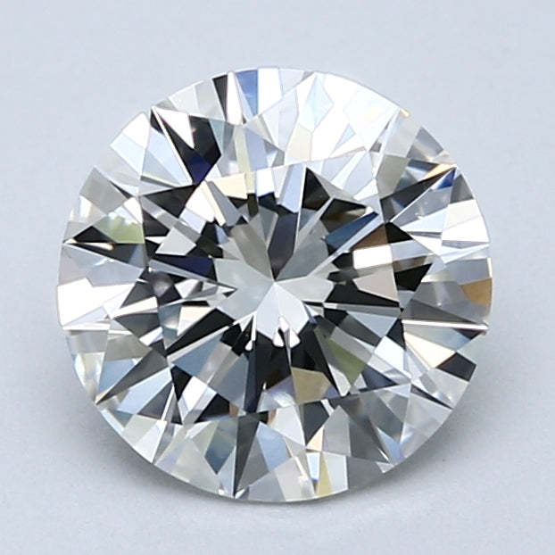 2.1ct Round F VVS1 Natural Diamond