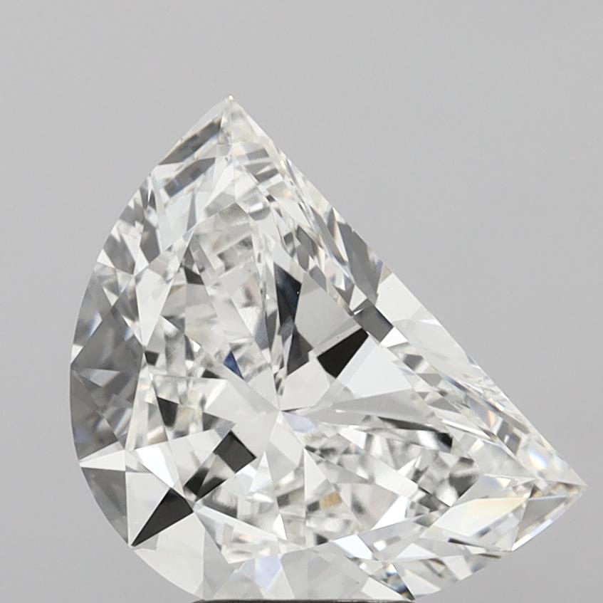 3.79ct Halfmoon F VVS2 Lab Grown Diamond