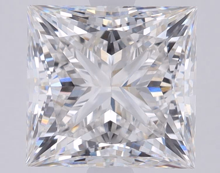 2.88ct Princess E VVS2 Lab Grown Diamond