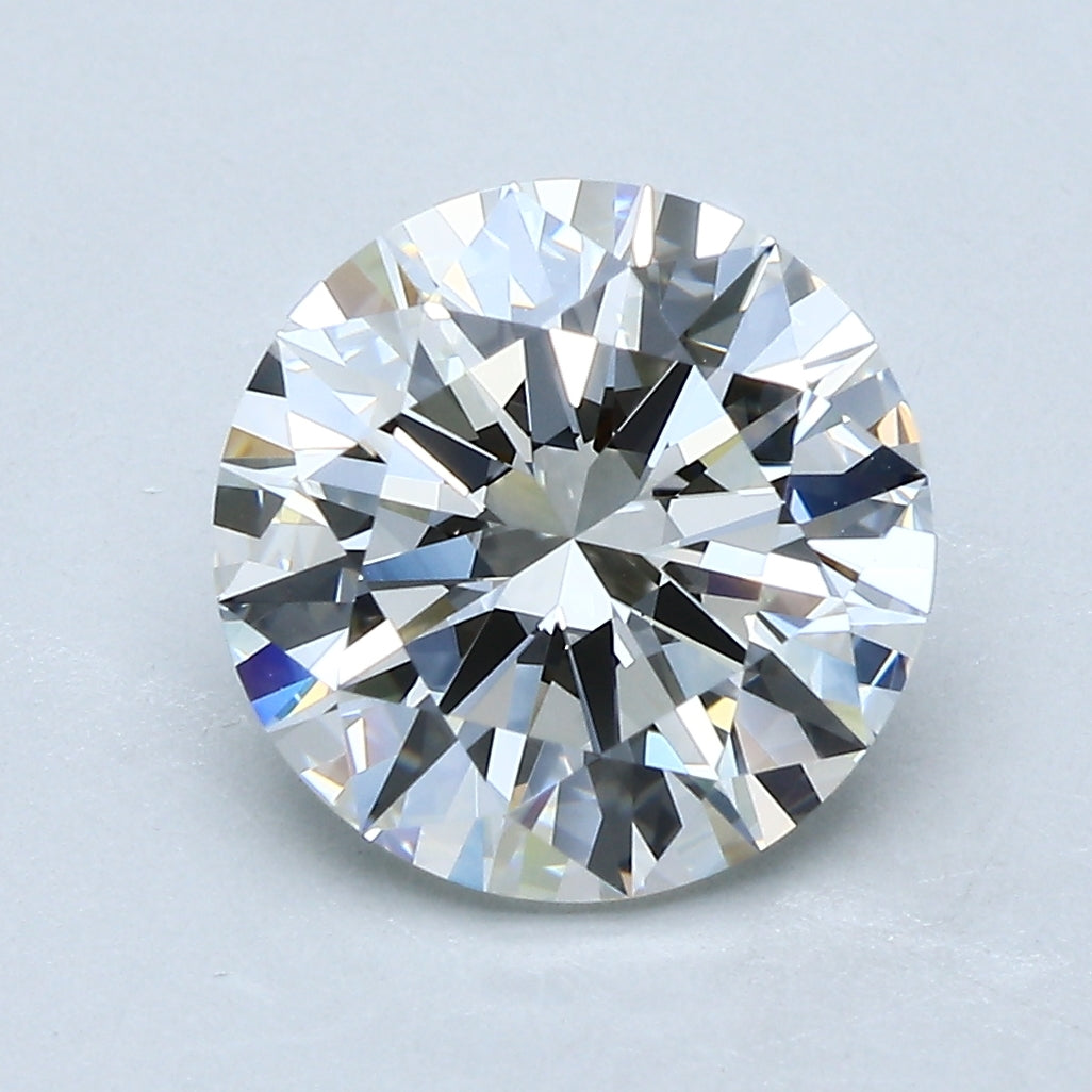 3.11ct Round H VVS2 Natural Diamond