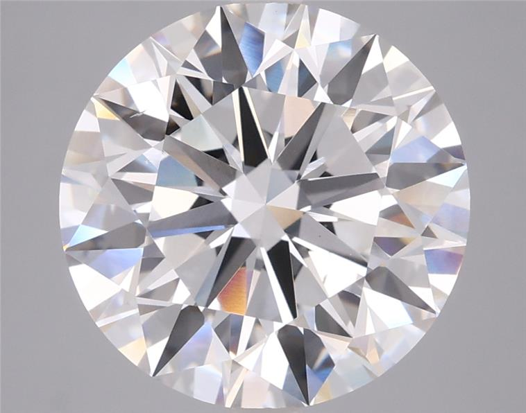 6.01ct Round F VS2 Lab Grown Diamond