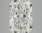 3.93ct Radiant F VS1 Lab Grown Diamond