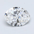 0.9ct Oval D I1 Natural Diamond